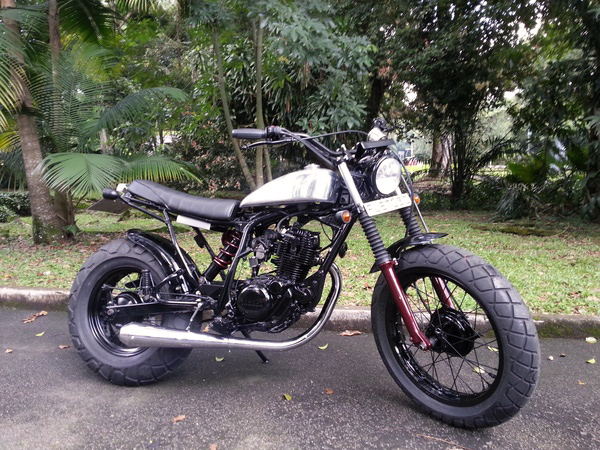 Custom TW200 – Super Tracker - Custom Burner